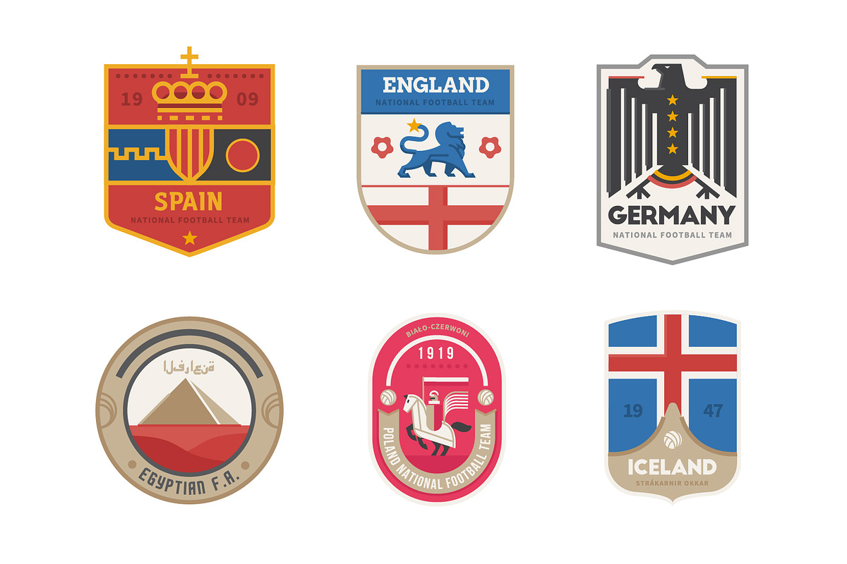 Football Teams Logo #1 - World Cup, a Graphic by Wilsonkjc (Photo 4 of 5)