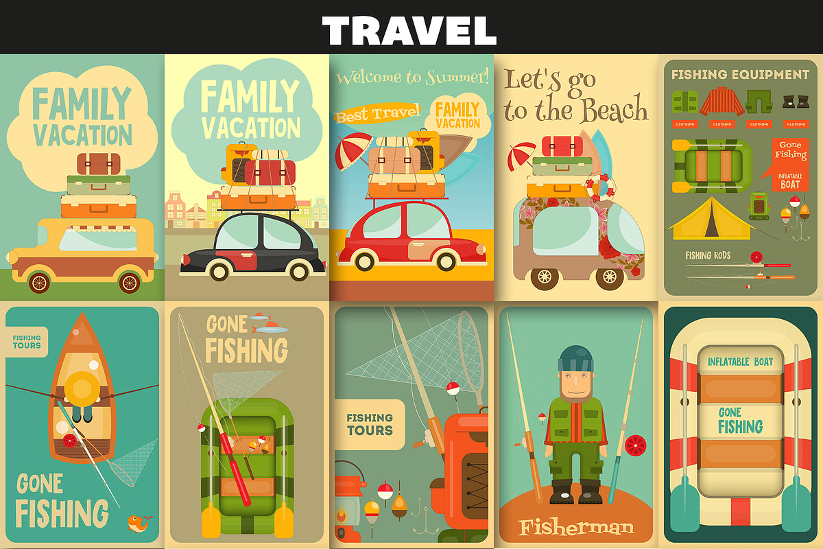 Big flyer poster bundle, a Food Illustration by ELFIVETROV DESIGN (Photo 10 of 16)