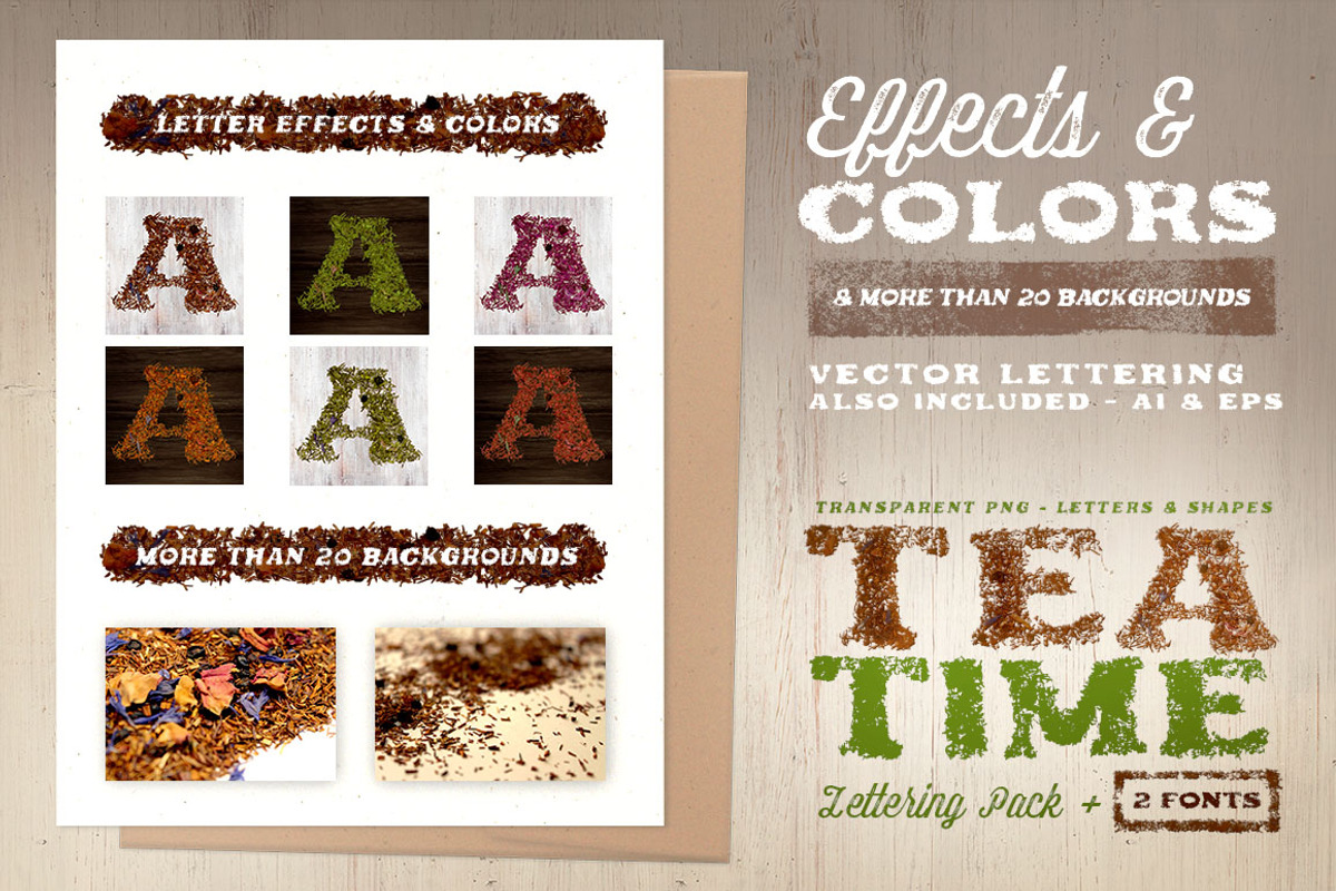 Tea Time - Creative Lettering preview 5