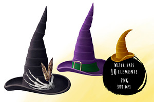 Drawn Witch Hats