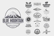 Retro Badges, Labels & Logos, a Branding & Logo Template by Graphicdome (Thumbnail 5 of 5)