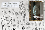 Abstract Japandi Collage creator kit, an Object Graphic by KomannaArt (Thumbnail 14 of 19)