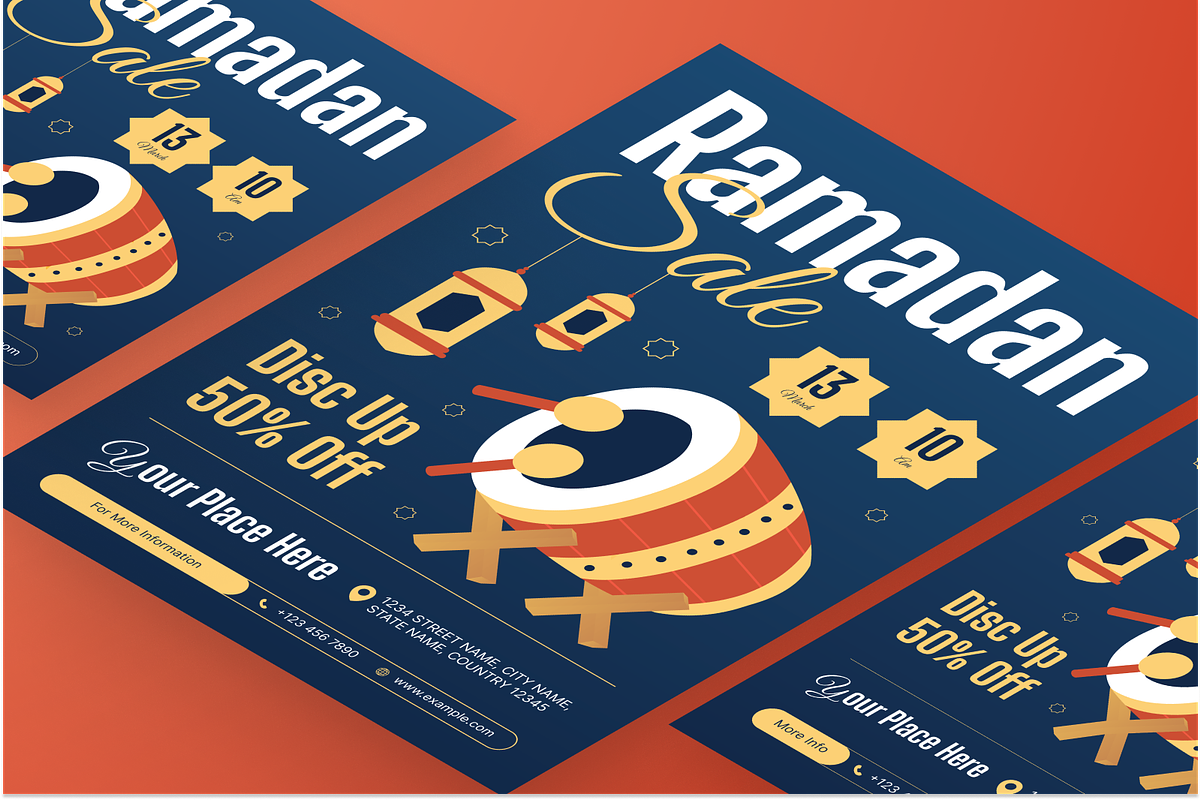 Ramadan Sale Flyer Set, a Print Template by Annora Studio (Photo 5 of 6)