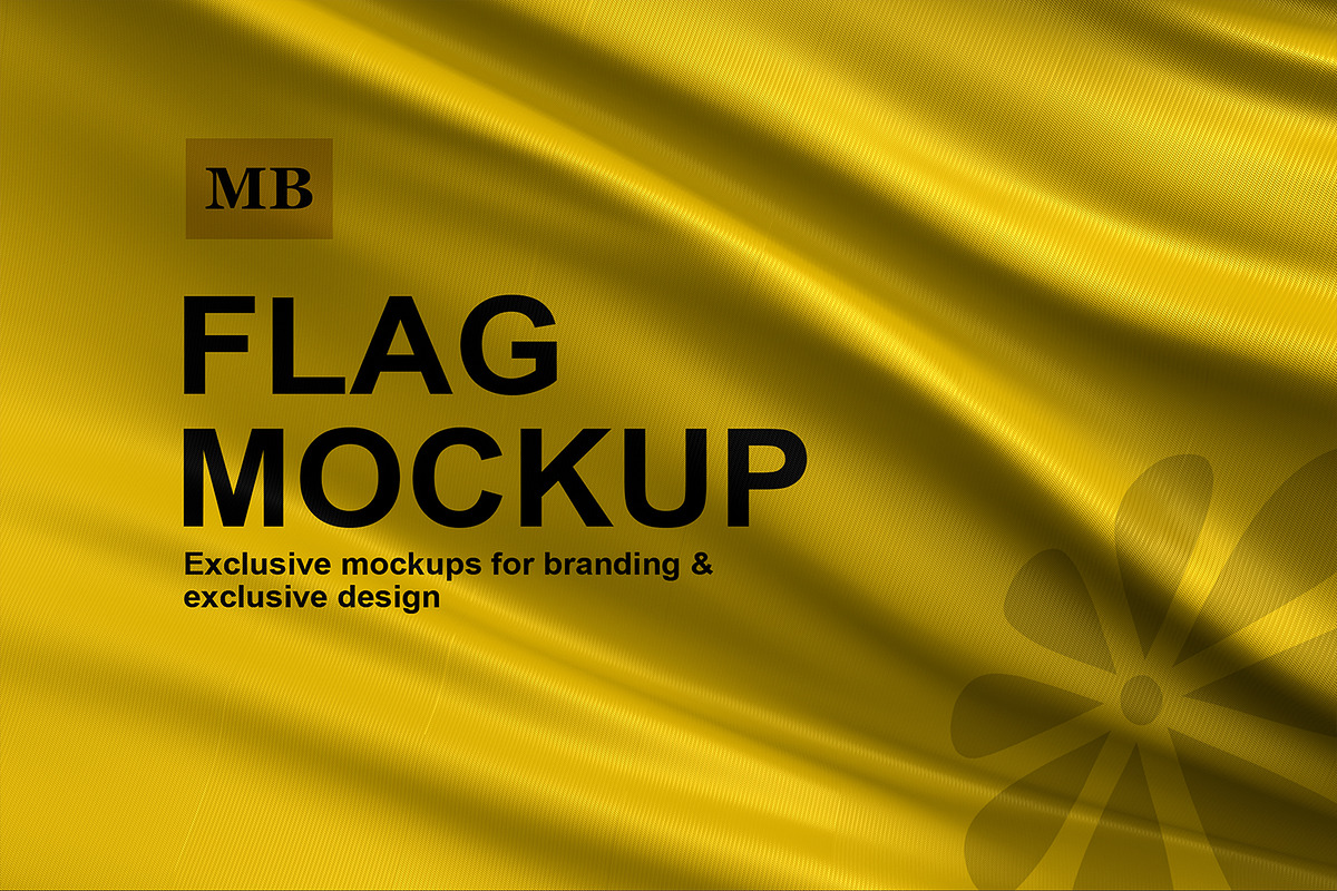 Flag Mockup, a Product Mockup by mockupbuys (Photo 15 of 17)