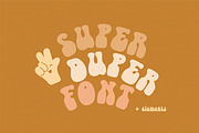 Super Duper | Handwritten font, a Font by JuliaVolkova (Thumbnail 1 of 9)
