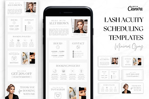 Lash Tech Acuity Scheduling • Canva