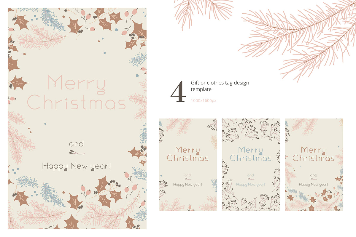 Christmas Watercolor Design, an Object Graphic by Folkheart (Photo 9 of 14)
