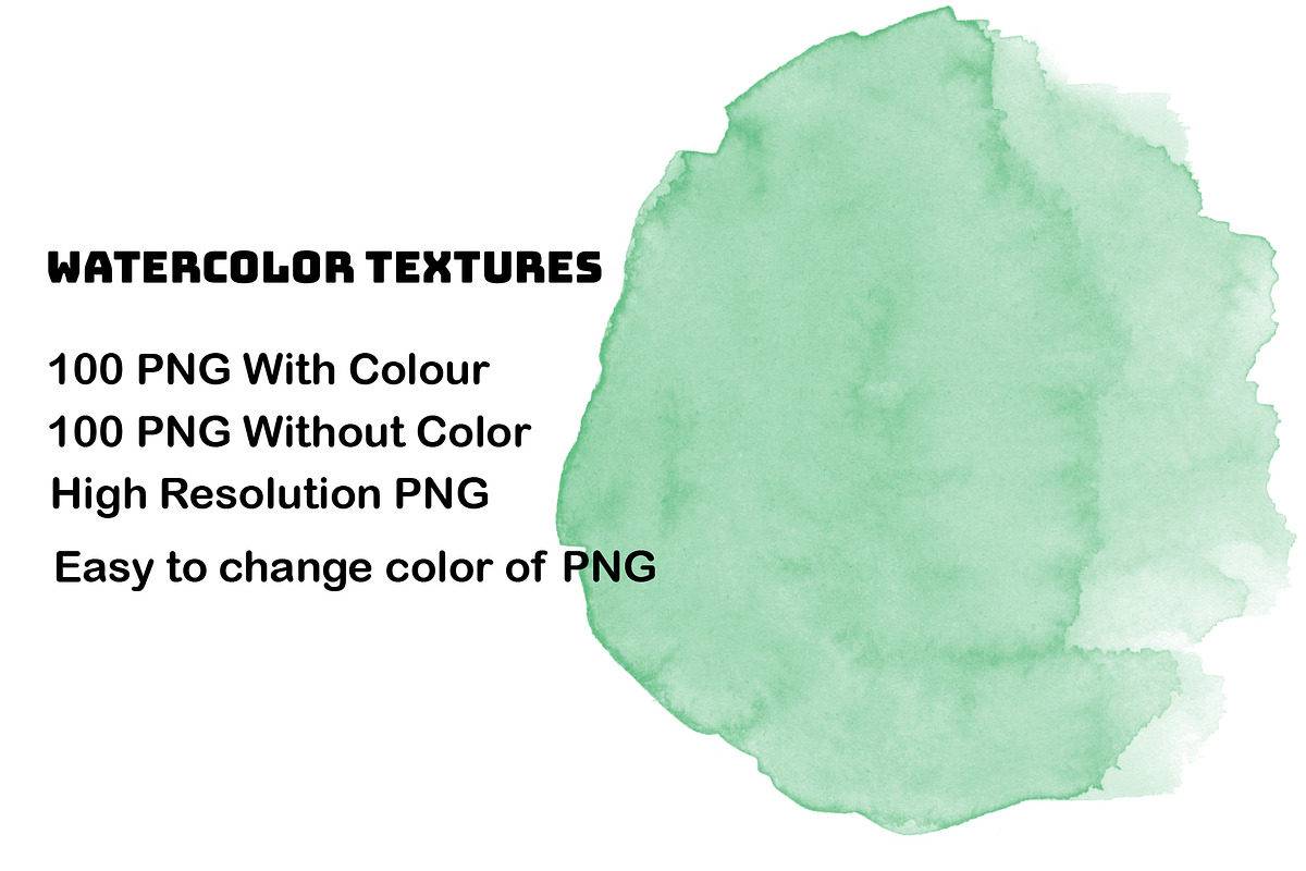 200 Watercolor Swatches Clipart, PNG, a Texture Graphic by Chipshpow Graphics (Photo 2 of 7)