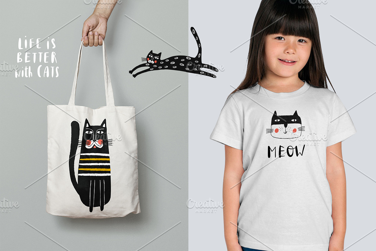 Dogs & Cats, an Animal Illustration by Oksana Stepova (Photo 18 of 20)