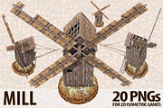 Mill, an Object Graphic by Beatheart Creative Studio (Thumbnail 1 of 4)