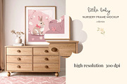 Nursery Frame Mockup Bundle, a Household Mockup by Coco & Cub Studio (Thumbnail 5 of 6)