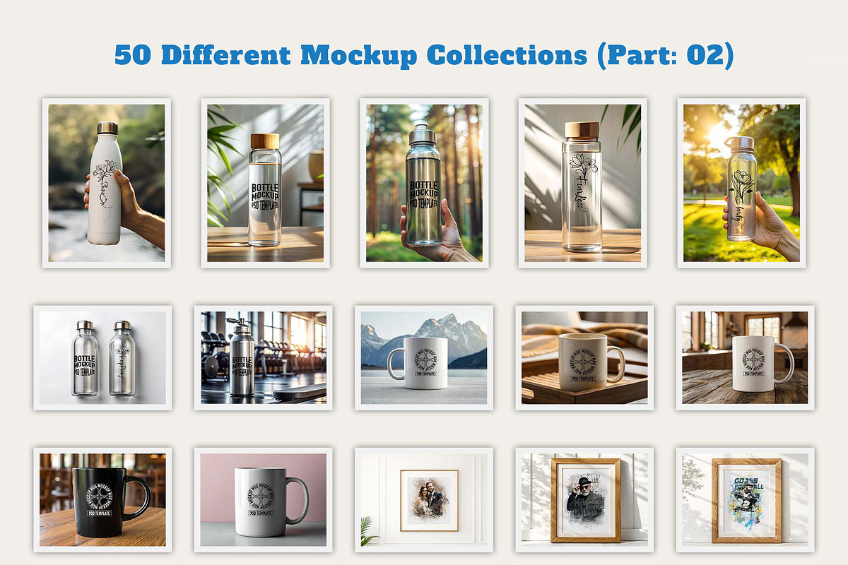 50 Different Mockup Collections, an Action Add-On by MRI STUDIO (Photo 1 of 29)