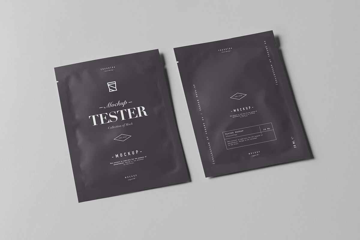 Foil Bag Sample Mock-up, a Packaging Mockup by Yogurt86 (Photo 14 of 18)