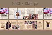 180 Instagram Carousel Bundle CANVA, a Social Media Template by bonadigitals (Thumbnail 9 of 12)