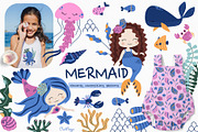 Little Mermaid Collection, an Object Illustration by owlasya (Thumbnail 1 of 10)