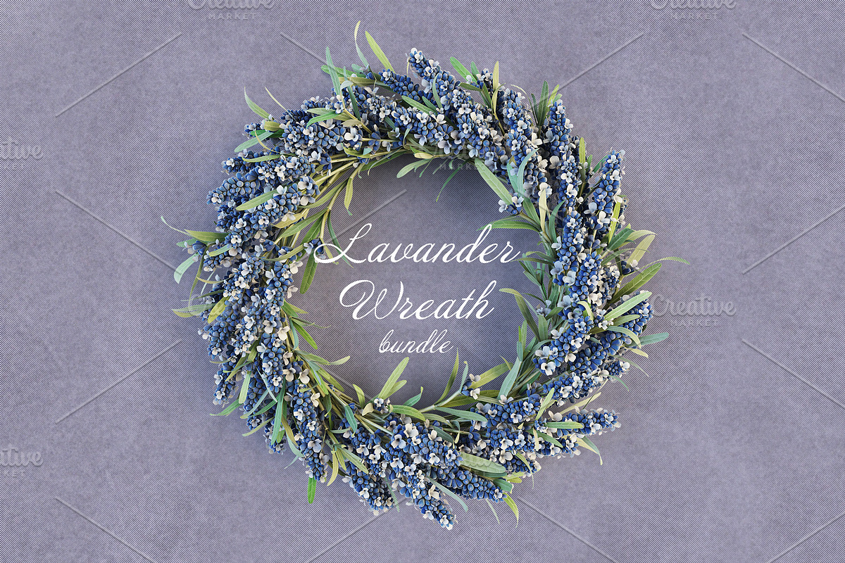 Lavander Wreath, an Object Graphic by kookamunga (Photo 3 of 5)