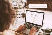 Wedding Invitation Template editable, a Card Template by Digiteve (Thumbnail 15 of 15)