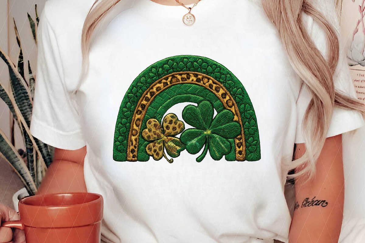 St Patrick's Day Rainbow Sublimation, an Illustration by DreamPrint404 (Photo 7 of 7)