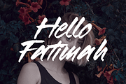 Rushway - Handwritten Display Font, a Script Font by MOCOSANS (Thumbnail 4 of 5)