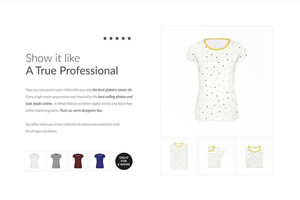 6x Women T-shirt Ghost Mock-ups Set, a Books & Magazine Mockup by Apparel_Mockups (Photo 8 of 23)