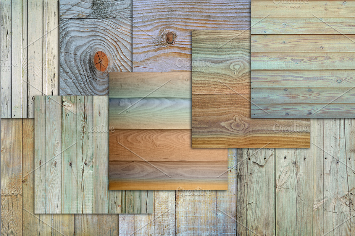 20 Painted Wood texture backgrounds preview 3