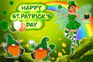 St.Patrick's Day Collection, a Seasonal Illustration by MarisoArt