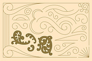 Hemera II - Vintage Decorative Font, a Serif Font by Konstantine Studio (Thumbnail 9 of 9)