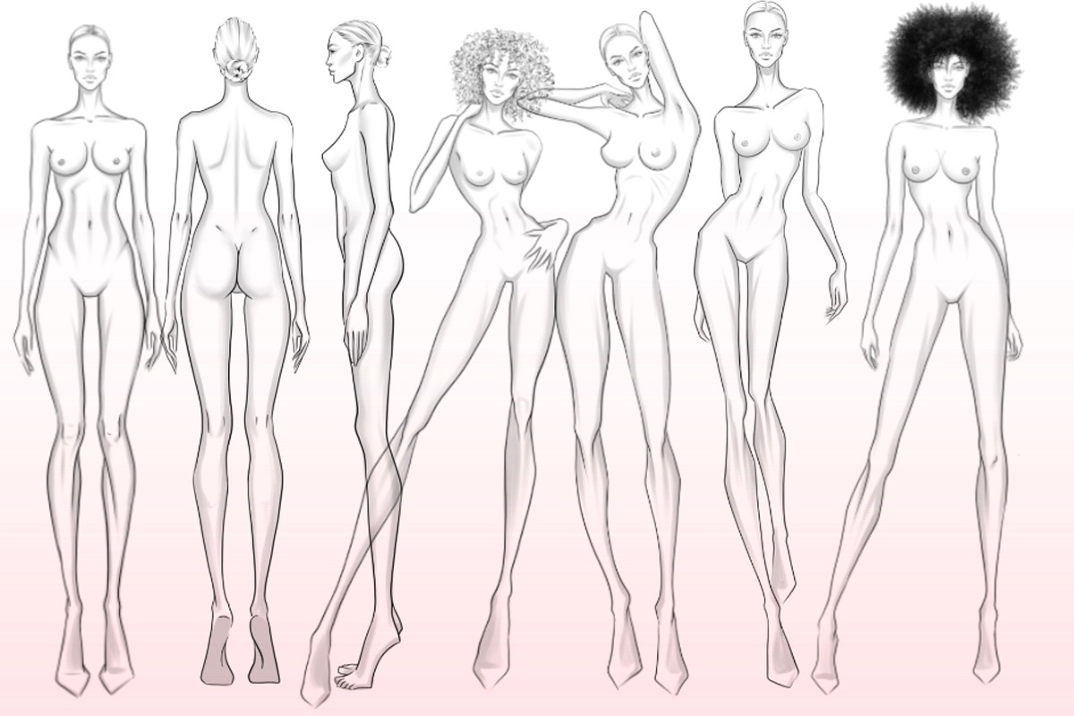 Professional brushes female figure, a Brush Add-On by Elenbushe (Photo 3 of 6)