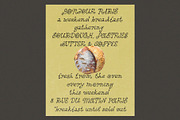 Curly Vintage Chic Handwritten Font, a Handwritten Font by Ayya Studio (Thumbnail 5 of 15)