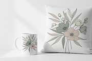 Minimal Botanical Floral Bouquet, a Person Illustration by Gfx_Store (Thumbnail 3 of 3)