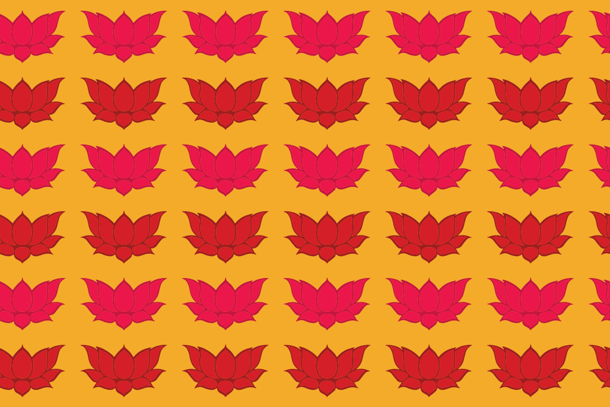 10 seamless indian patterns, a Pattern Graphic by Swathi Kirthyvasan (Photo 2 of 7)
