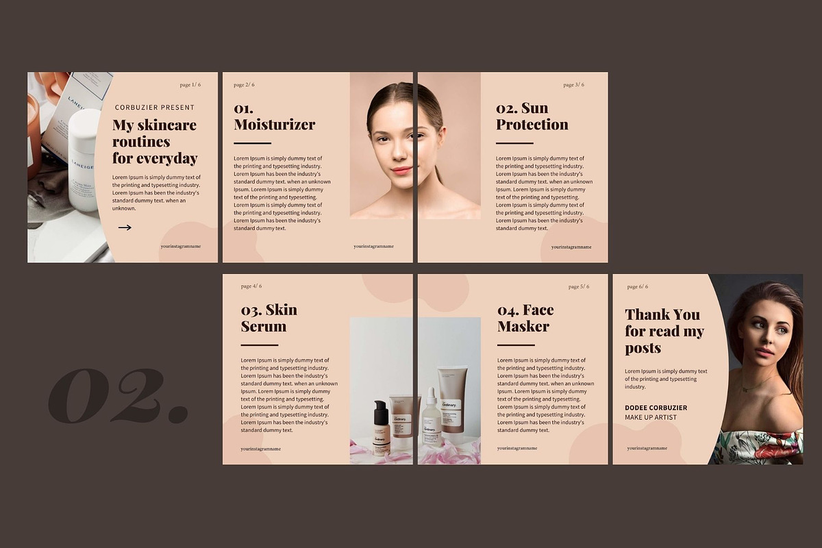 Instagram Carousel Vol. 4 | CANVA, a Social Media Template by bonadigitals (Photo 4 of 7)