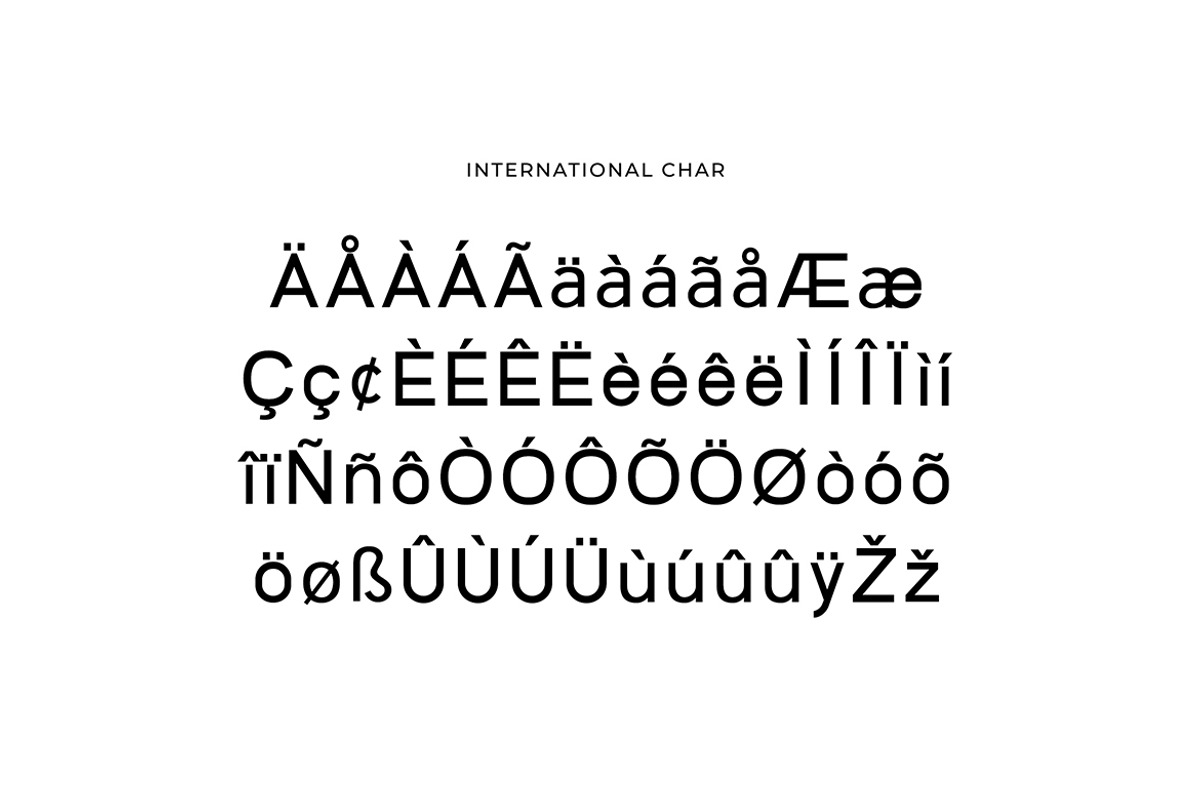 Roundman Modern Sans Serif Font, a Sans Serif Font by UICreative (Photo 12 of 13)