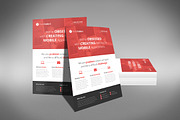 Flat Design Corporate Flyer, a Flyer Template by Creativenauts (Thumbnail 3 of 4)