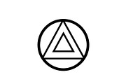 Sacred Geometry Icon Silhouette, a Graphic by musafir_fashion (Thumbnail 8 of 8)
