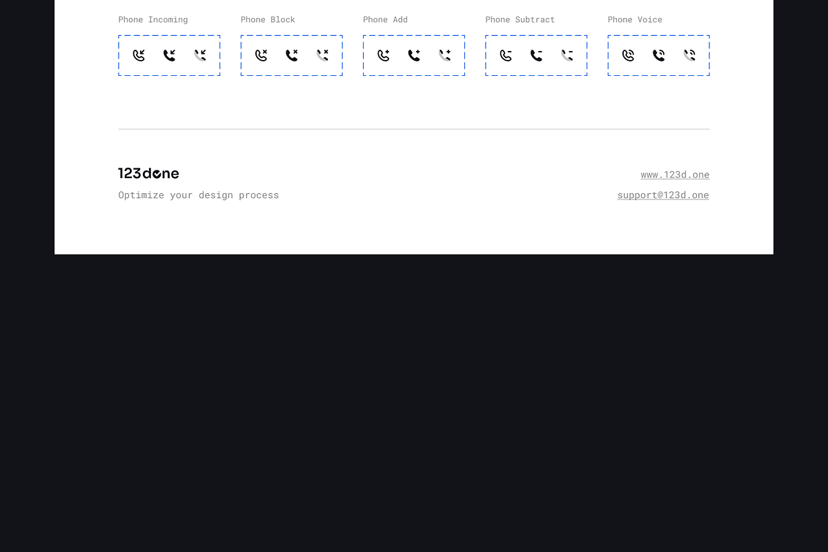 Communication Icon Set, a Solid Icon by 123done (Photo 3 of 3)