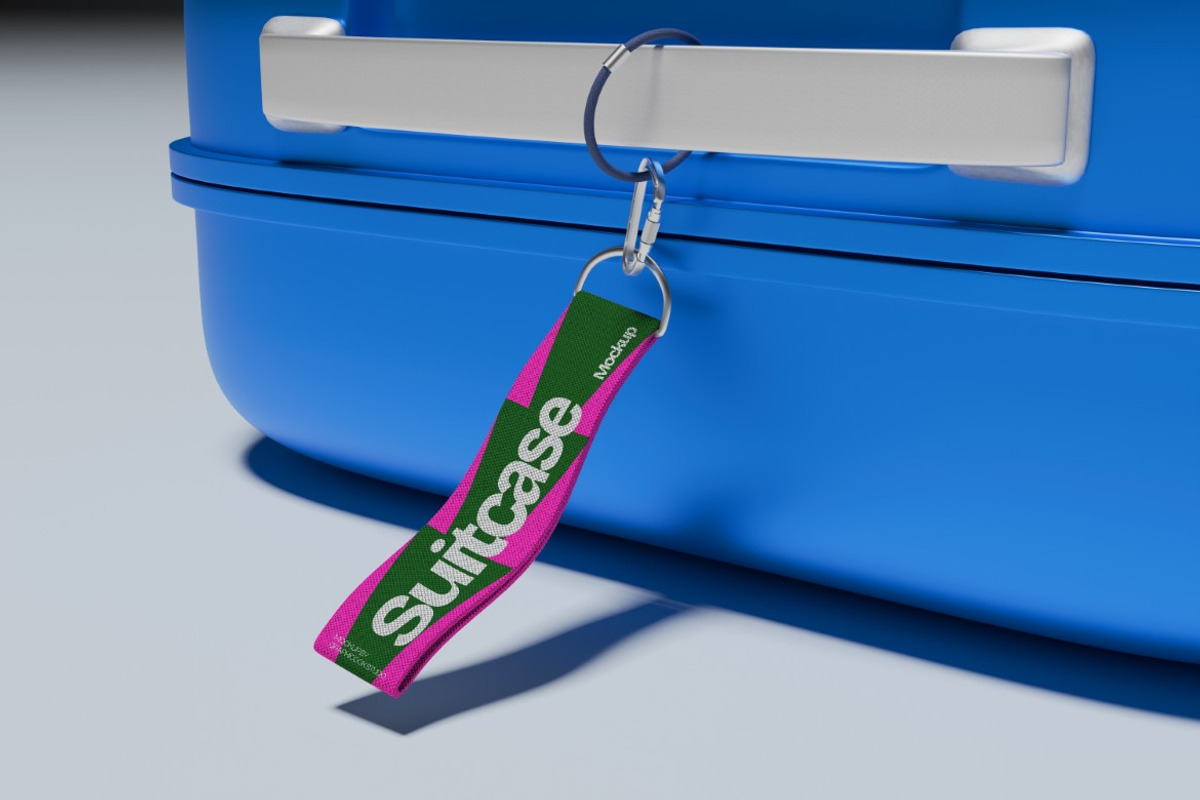 Suitcase Tag Mockup, a Mockup by graphicook (Photo 4 of 4)