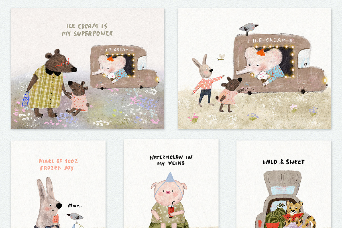 NOM NOM | 217+ elements, an Animal Illustration by Oksana Stepova (Photo 13 of 20)