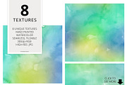 8 Huge spring watercolor textures, a Texture Graphic by AdenaJ (Thumbnail 2 of 13)