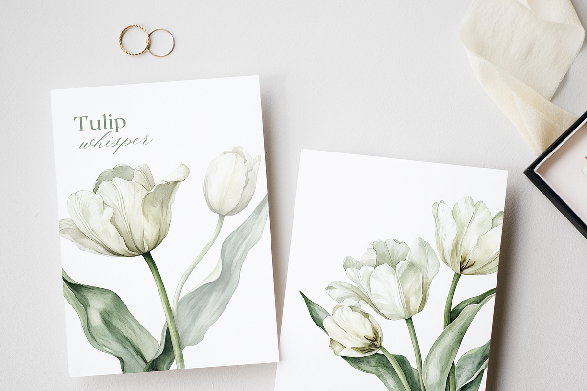 Tulip Whisper - Watercolor Clipart, an Illustration by ThaismotaCreativeCo (Photo 8 of 10)