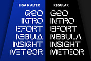 Galaxy Room | Futuristic font Space, a Sans Serif Font by WhymoreArt (Thumbnail 7 of 13)