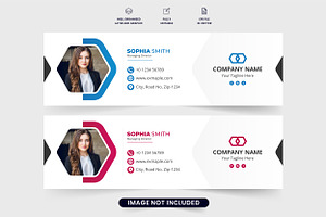 Minimal email signature template, an Email Template by Iftikhar Alam
