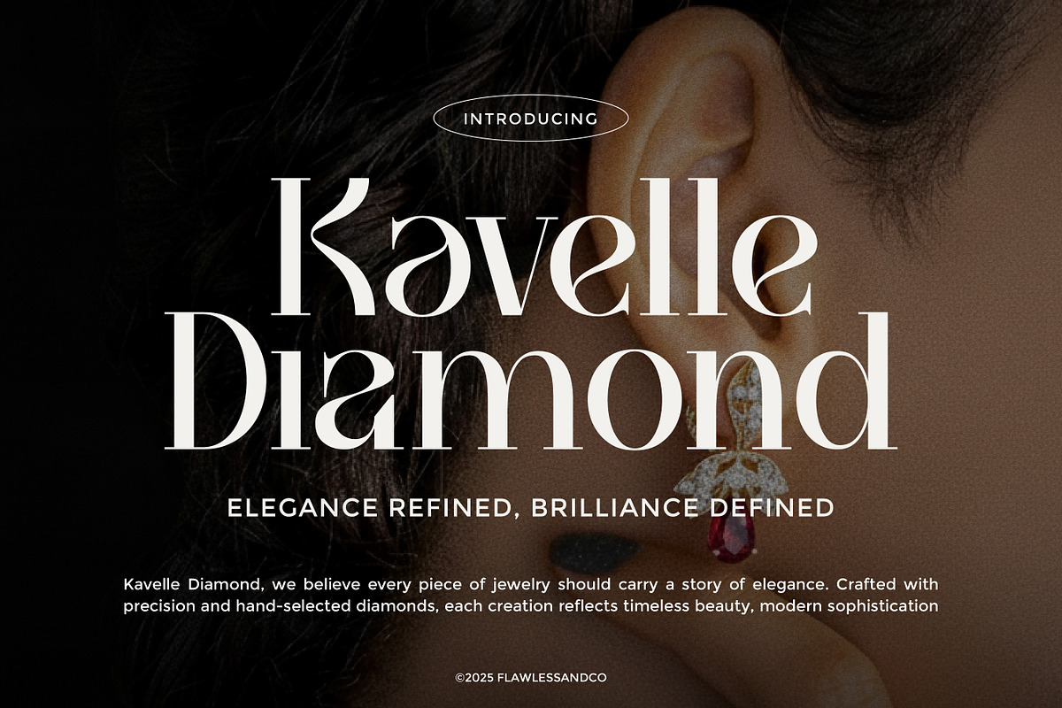 Regata - Elegant Serif Display Font, a Serif Font by Flawless And Co (Photo 6 of 10)