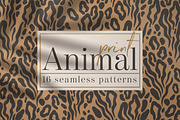 Animal Print Seamless Patterns, a Pattern Graphic by Bigio Designs (Thumbnail 1 of 9)