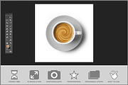 Coffee Cup Mockup, a Product Mockup by Bruno's Shop (Thumbnail 2 of 3)