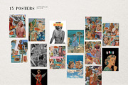 Palm Springs Collage Creator Set, an Object Graphic by Kaleriia (Thumbnail 7 of 11)