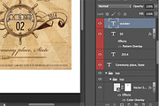nautical ceremony certificate, a Product Mockup by art.podolski (Thumbnail 3 of 3)