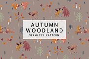 Autumn Woodland Pattern Design, a Pattern Graphic by Lady Bruniere Design (Thumbnail 5 of 15)