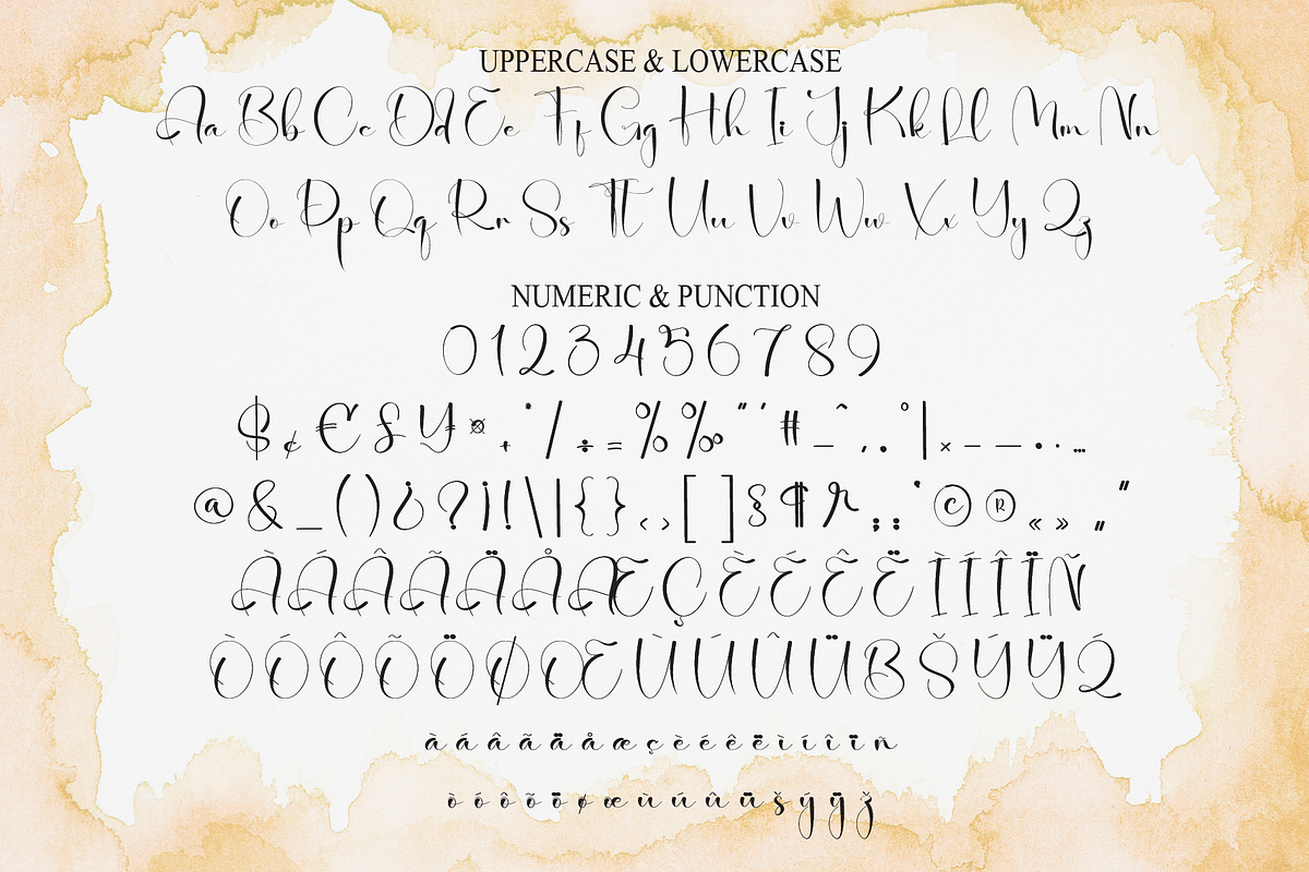 Historya | Script Font, a Handwritten Font by Scratchones (Photo 7 of 9)