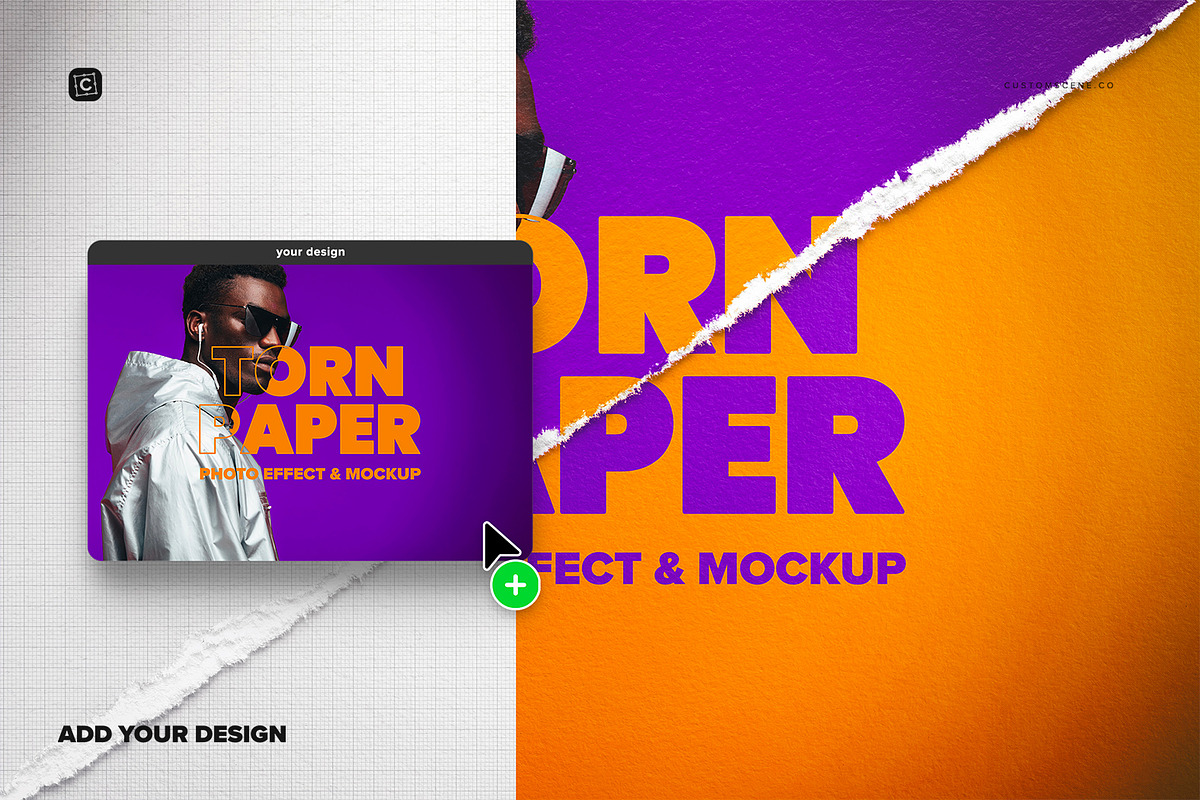 Torn Paper Photo Mockup, a Product Mockup by Custom Scene (Photo 5 of 10)